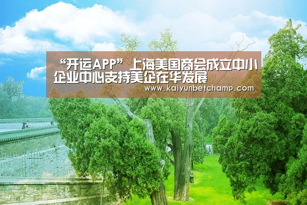 “开运APP”上海美国商会成立中小企业中心支持美企在华发展(图4) 开运登录